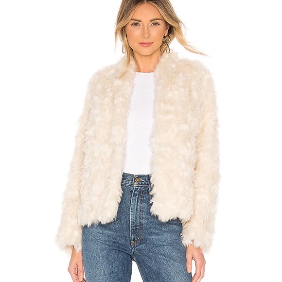 Vince Plush Faux Fur Jacket - Picture 2 of 7